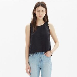 Eyelet Crop Top